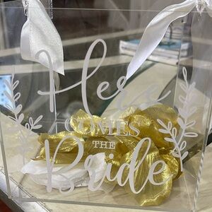 Weddings flower basket